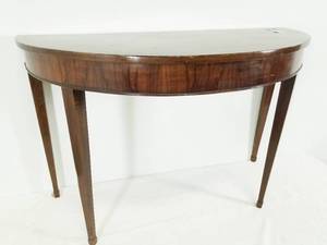 19th Century Demilune Table