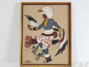 J.M.Yazzie Navaho Sandpainting