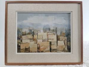 Lewis Scott Croft Oil on Board