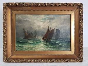 Robert Hopkins Oil on Canvas