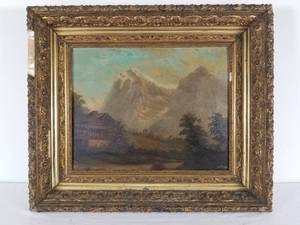 Oil on Board Painting