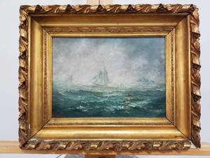 Morrell Oil on Canvas Painting