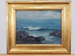 George Kuntz Oil on Board Painting