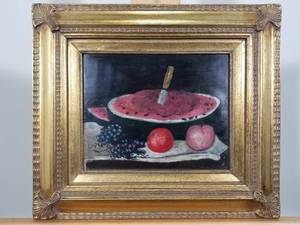 Unsigned Oil on Board Painting