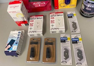 Lot of Various New Hardware and Home Goods