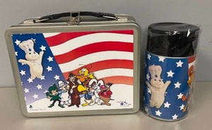 Vintage General Mills Metal Tin Lunchbox and Thermos