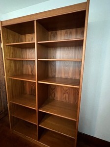 Very Nice Mid Century Double Bookshelf