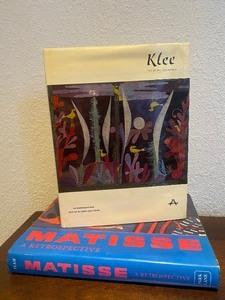 Two Art Coffee Table Books including Matisse A Retrospective and Klee