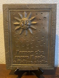 Decorative Bronze Plaque by Ron Melling