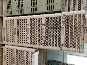 lot 205 image: Lot of (5) Traex Rack Master TR7 Size 6x6 Glassware Rack Base Rack, (4) Extenders