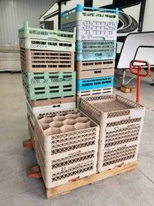 lot 213 image: Lot of (30) Glassware Racks