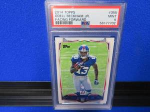 lot 8 image: ODELL BECKHAM JR. PSA GRADED 9