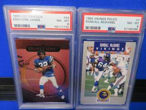 lot 10 image: 2 PSA GRADED CARDS