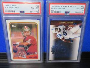 lot 43 image: 2 PSA GRADED CARDS