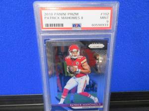 lot 52 image: PSA GRADED PATRICK MAHOMES II