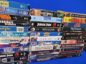 lot 72 image: 45 VHS TAPES