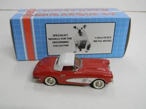 MINI MARQUE 010050 143 SCALE - 196 CHEVROLET CORVETTE - NEW IN BOX - FANTASTIC AWESOME PIECE - SEE PICTURES