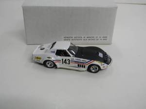 ARENA MODELLI 143 SCALE - CHEVROLET CORVETTE TDF 69 #143 - NEW IN BOX - FANTASTIC AWESOME PIECE - SEE PICTURES