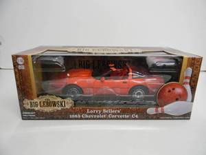 GREEN LIGHT THE BIG LEBOWSKI 118 SCALE - LARRY SELLERS 1985 CHEVROLET CORVETTE C4 LIMITED EDITION - NEW IN BOX - FANTASTIC AWESOME PIECE - SEE PICTURES