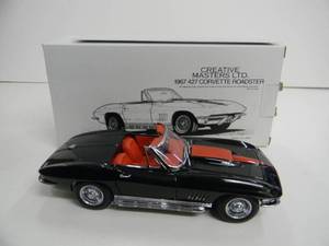 REVELL CREATIVE MASTERS LTD 120 SCALE - 1967 CHEVROLET CORVETTE 427 ROADSTER - NEW IN BOX - FANTASTIC AWESOME PIECE - SEE PICTURES