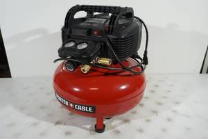lot 88 image: Porter-Cable 6 Gallon Pancake Air Compressor