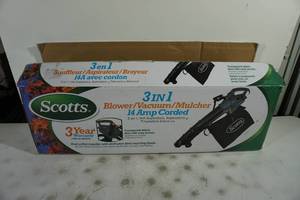 lot 20 image: Scotts 14 Amp BlowerVacMulcher