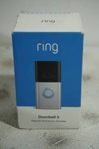 lot 5 image: Ring Video Doorbell 3 Smart Surveillance Camera