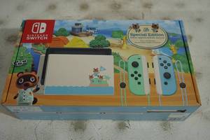 lot 1 image: Special Animal Crossing Edition Nintendo Switch - NO Power Cord, NO Dock