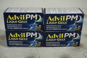 lot 128 image: Advil PM Liqui-Gels Capsules