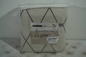 lot 175 image: NEW Nanspring Curtain Panels - 52 x 84