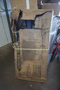 lot 198 image: 14 Foot Round Trampoline - NO Protective Net