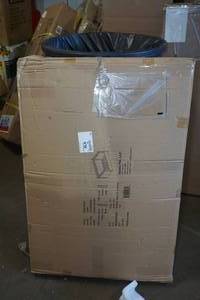 lot 59 image: Wooden Pet Bed with Pad