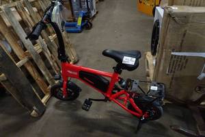 lot 55 image: Glare Wheel Folding Electric Bike - NO Charger