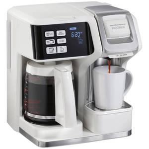 lot 12 image: NEW Hamilton Beach Flex Brew 2 Way Coffee Maker