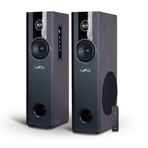 lot 39 image: BeFree BFS-T121 80 Watt Bluetooth Powered Tower Speaker Set
