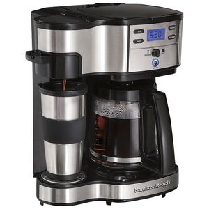 lot 63 image: Hamilton Beach The Scoop 2 Way Coffee Maker