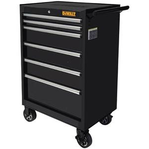 lot 183 image: DeWalt 26 6 Drawer Rolling Tool Cabinet