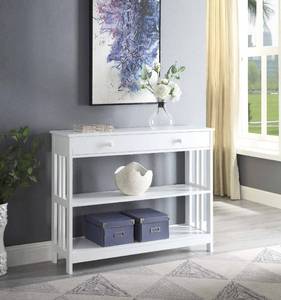lot 208 image: Mission 1 Drawer Console Table