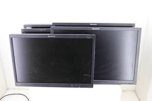 (5) Lenovo Monitors