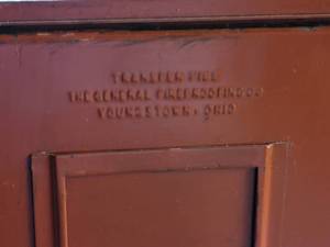 lot 25 image: Industrial Railroad Filing Cabinet