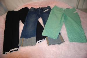 3 Pair of Capris