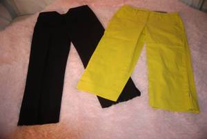 2 pair of capris