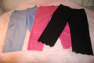 3 Pair of Capris