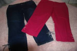2 Pair of Capris