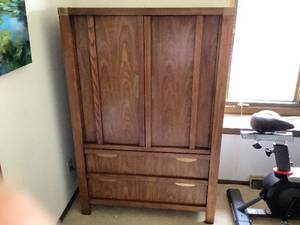 lot 483 image: Armoire Dresser