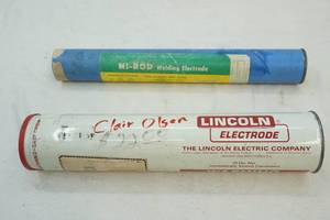 lot 46 image: welding electrodes