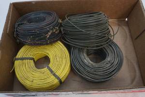 lot 56 image: spools of wire