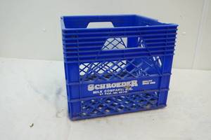 lot 113 image: Schroeder milk crate