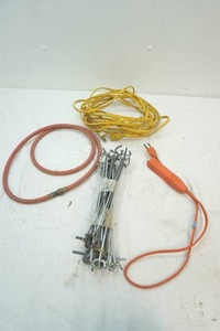 lot 118 image: air hose, extension cord