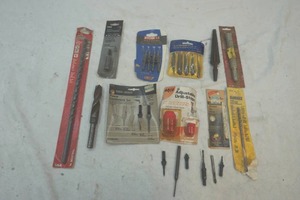 lot 125 image: tools-drill bits